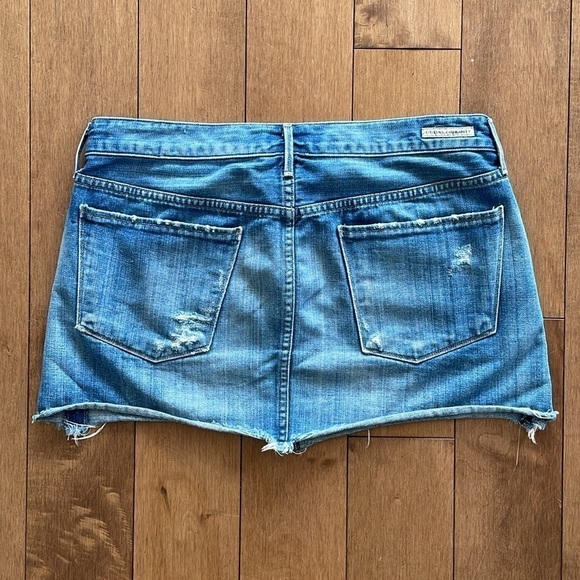 Citizens of Humanity denim Mini Skirt size 27 - Picture 4 of 11